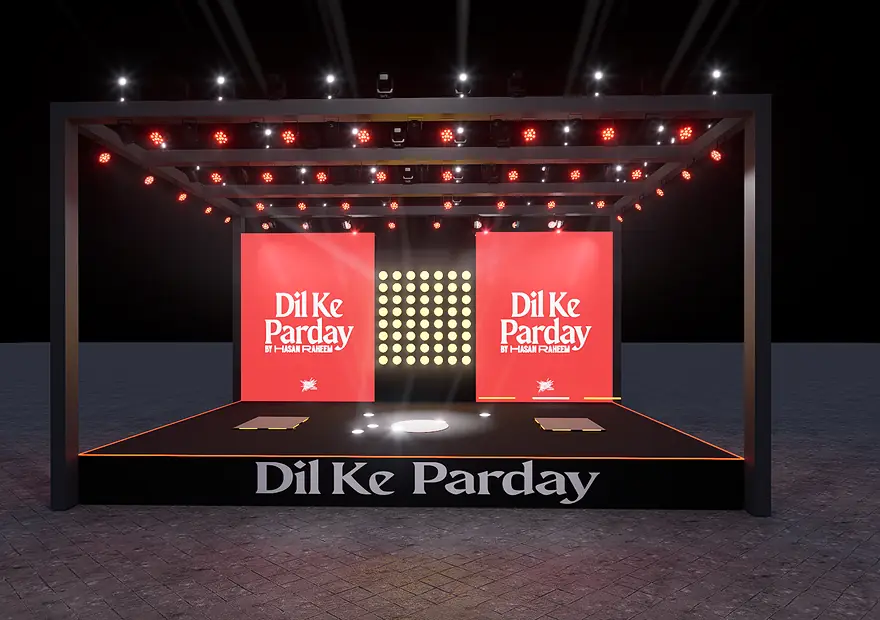 Dil Ke Parday Tour Stage, view