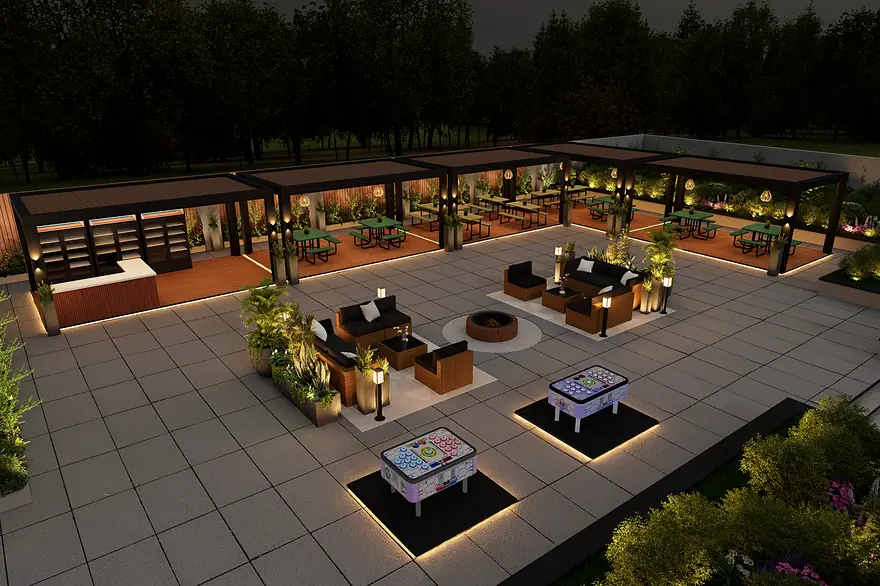 Courtyard Social Deck