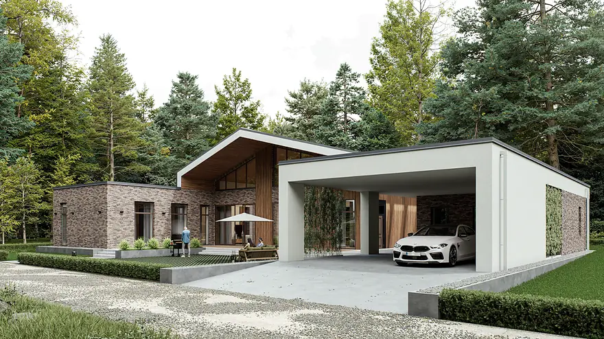 Forest Villa, view