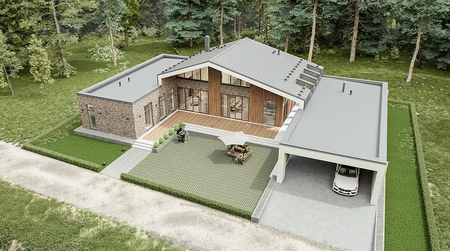 Forest Villa, view