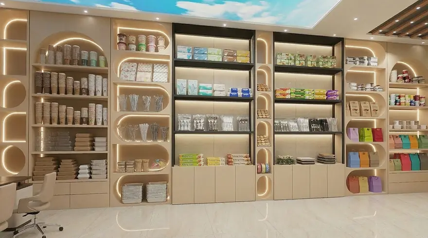 Habib Packaging Showroom, view