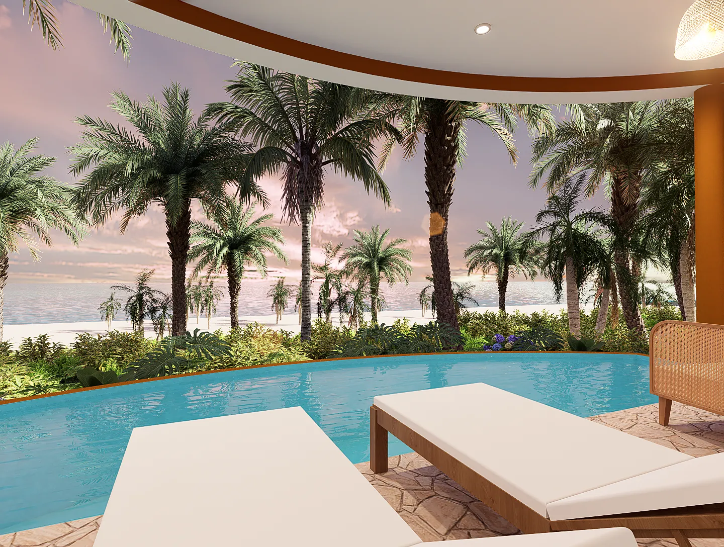Raha Resort, view