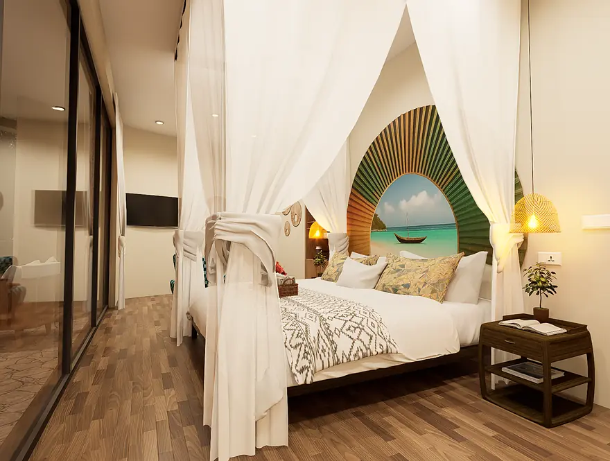 Raha Resort, view