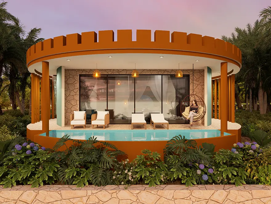 Raha Resort, view