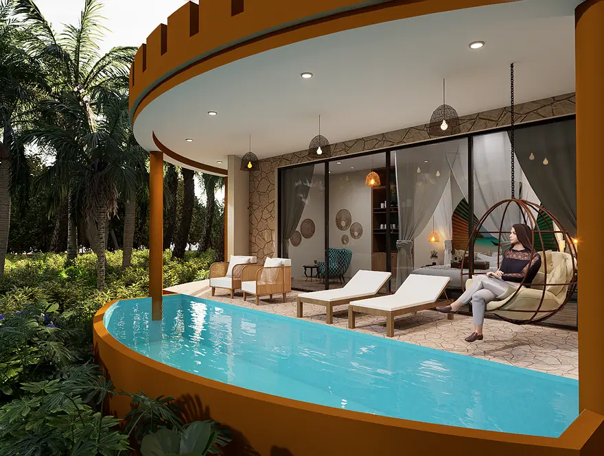 Raha Resort, view