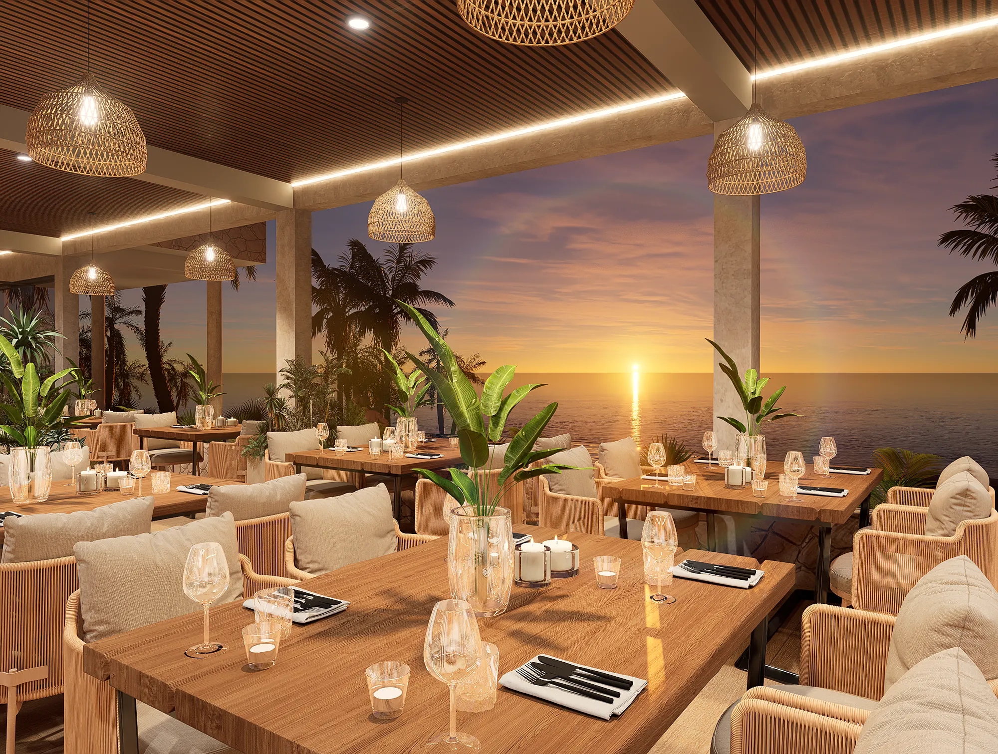 Raha Resort, view