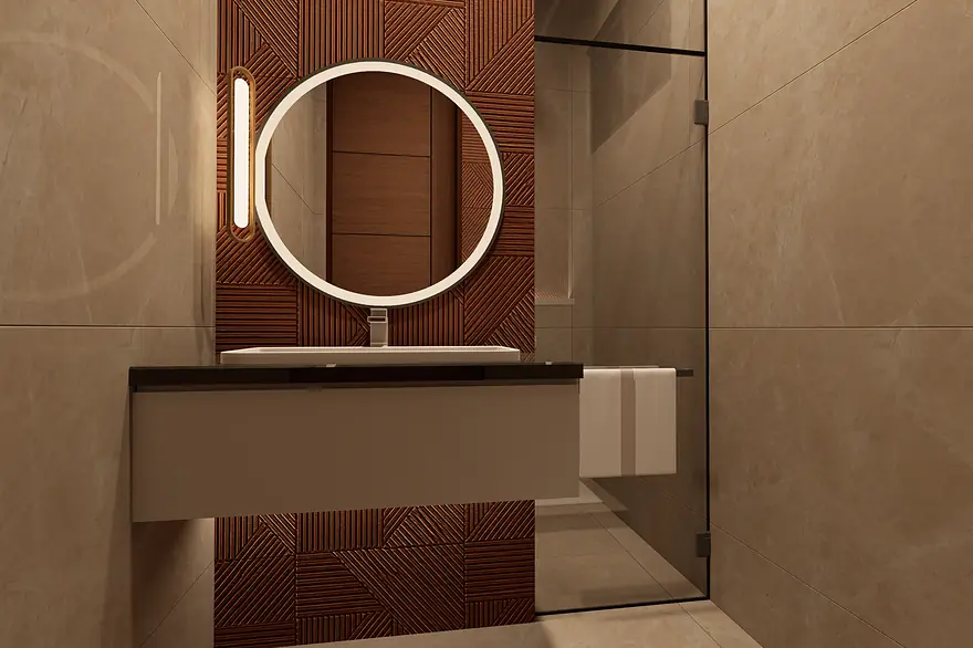 Ramzan Heights Apartments, view