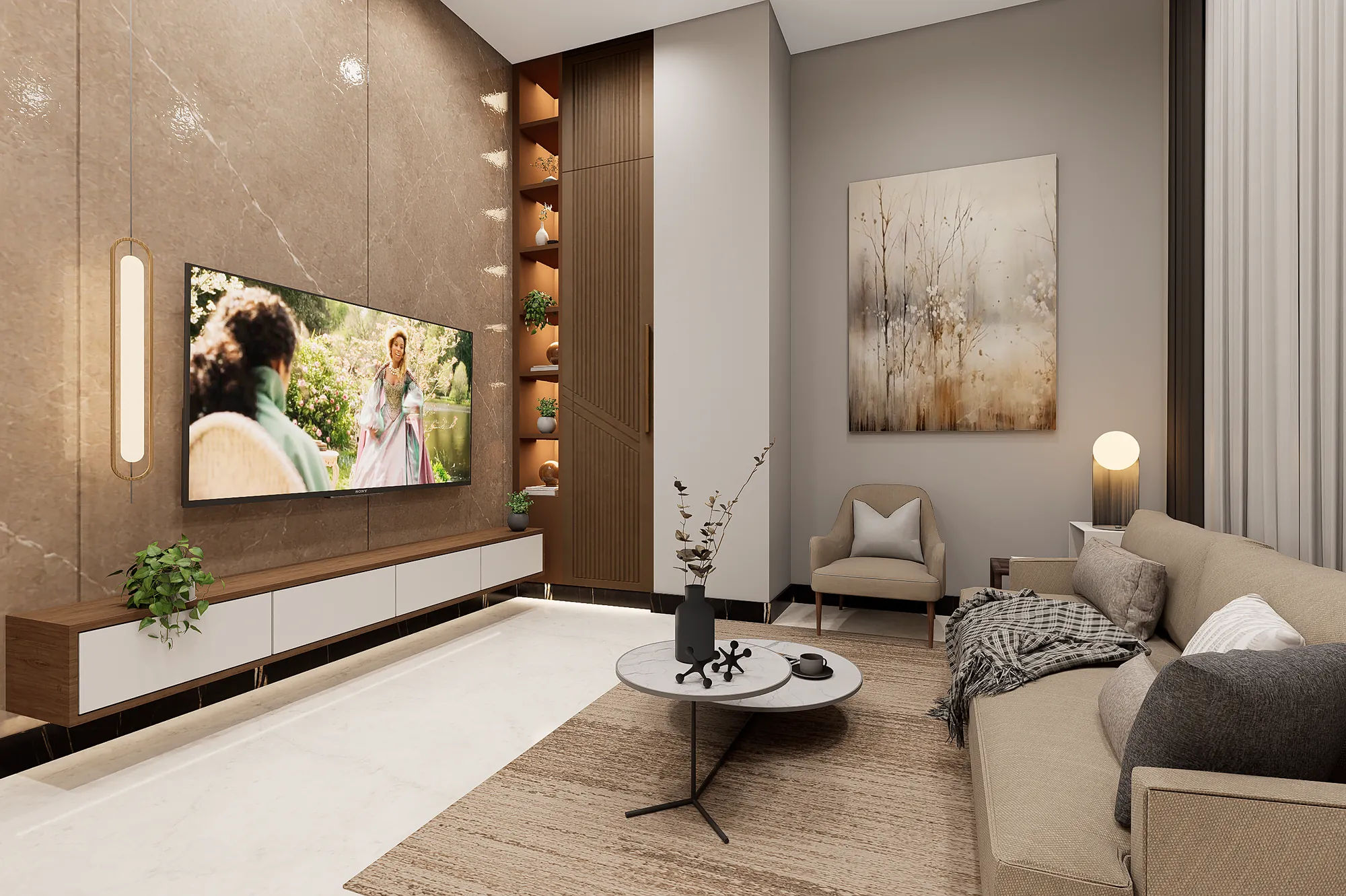 Ramzan Heights Apartments, view