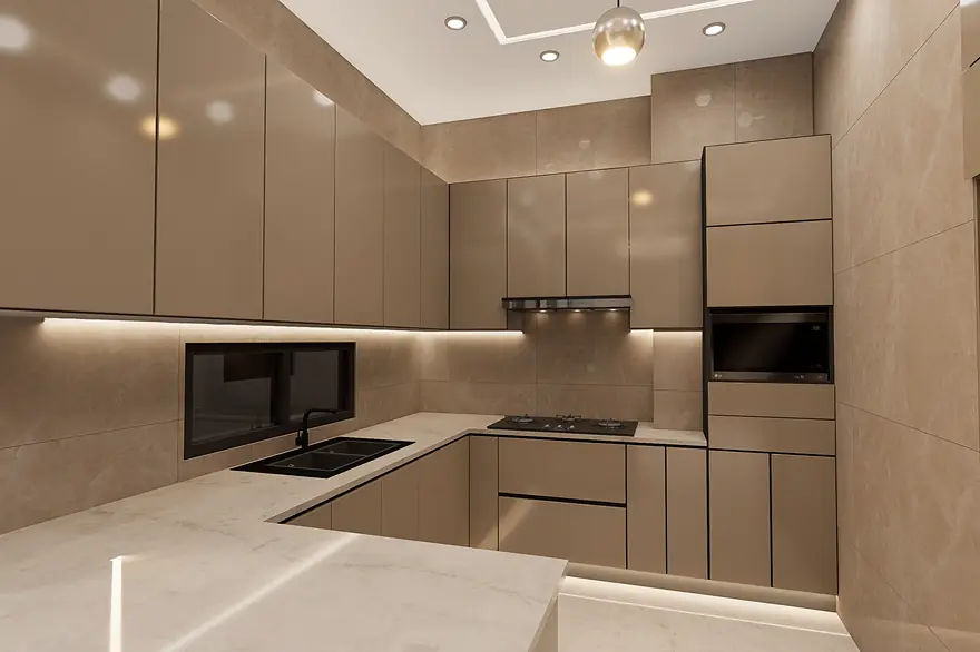 Ramzan Heights Apartments, view
